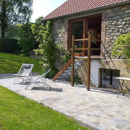 Ferienhaus De Miavoye Calme Nature Chaleur Vue Onhaye