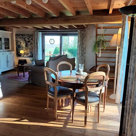 Holiday home De Miavoye Calme Nature Chaleur Vue Onhaye